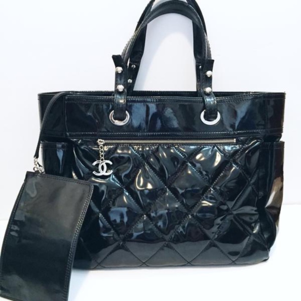 🌹SOLD🌹Chanel Biarritz quilted large tote handbag - Picture 7 of 8