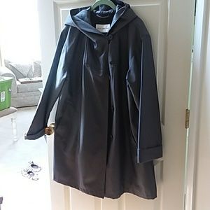 Beautiful grey swing coat