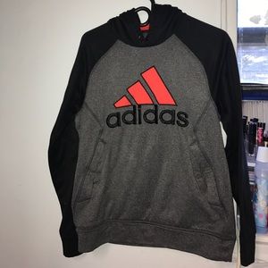 Adidas gray hoodie