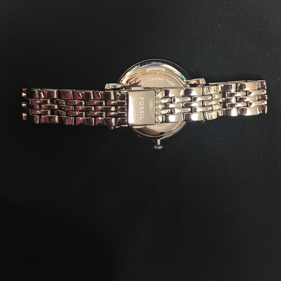 Fossil silver watch main image 5
