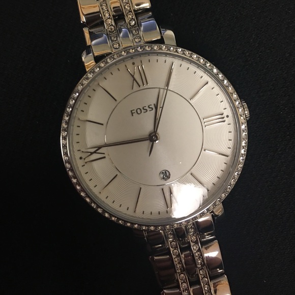 Fossil silver watch main image 6