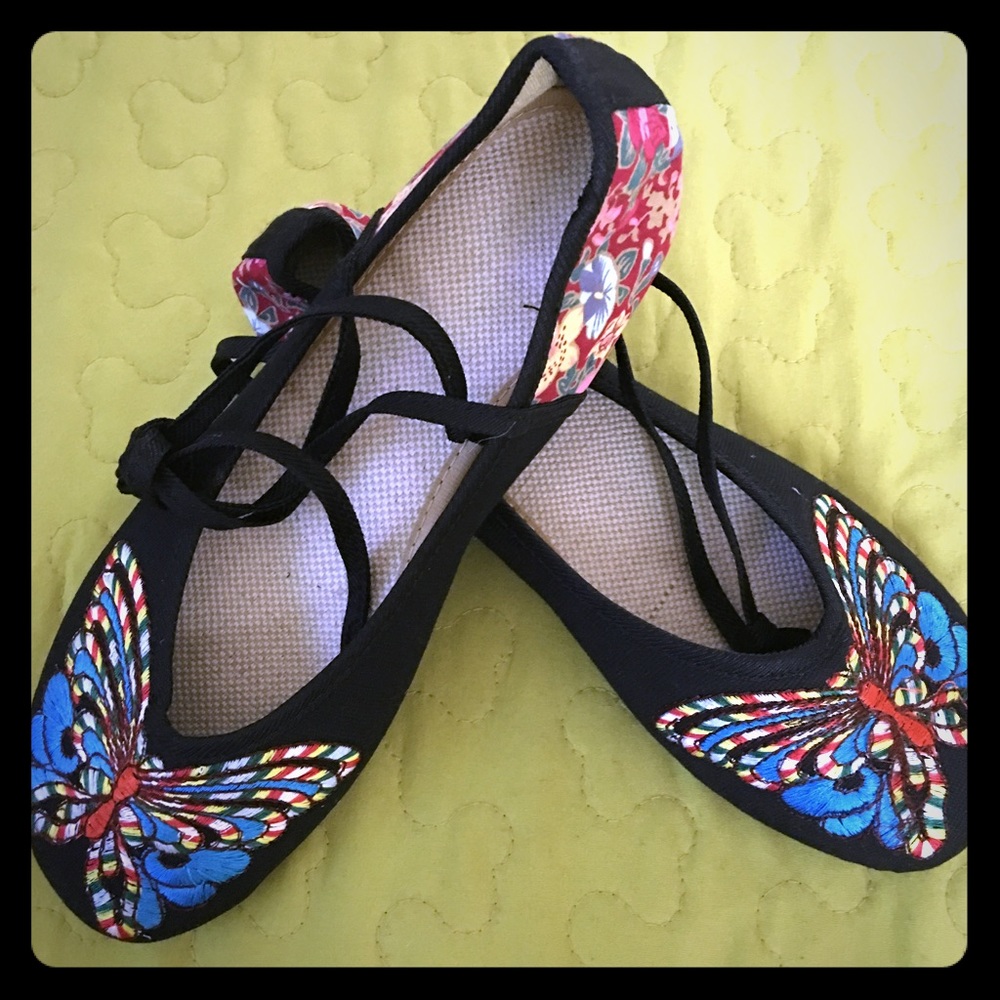 Flat Ankle Strap Shoes 👠