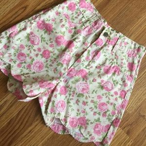 Floral shorts