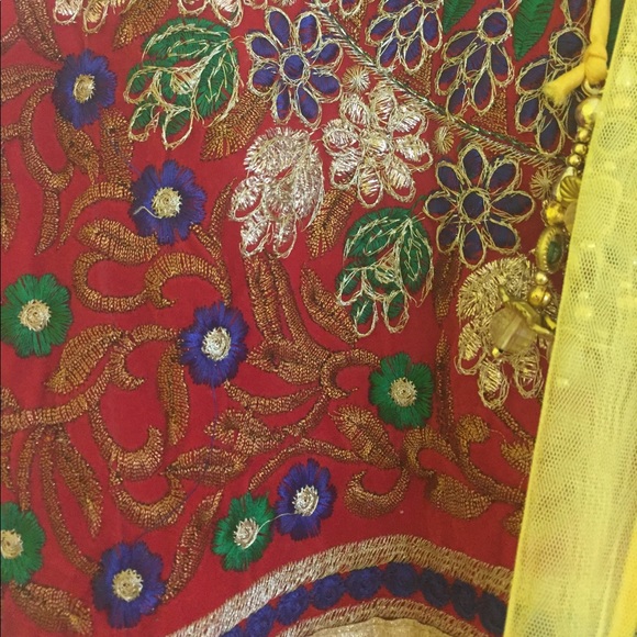 3 piece tunic set.  India. Salwar Kameez. - Picture 2 of 4