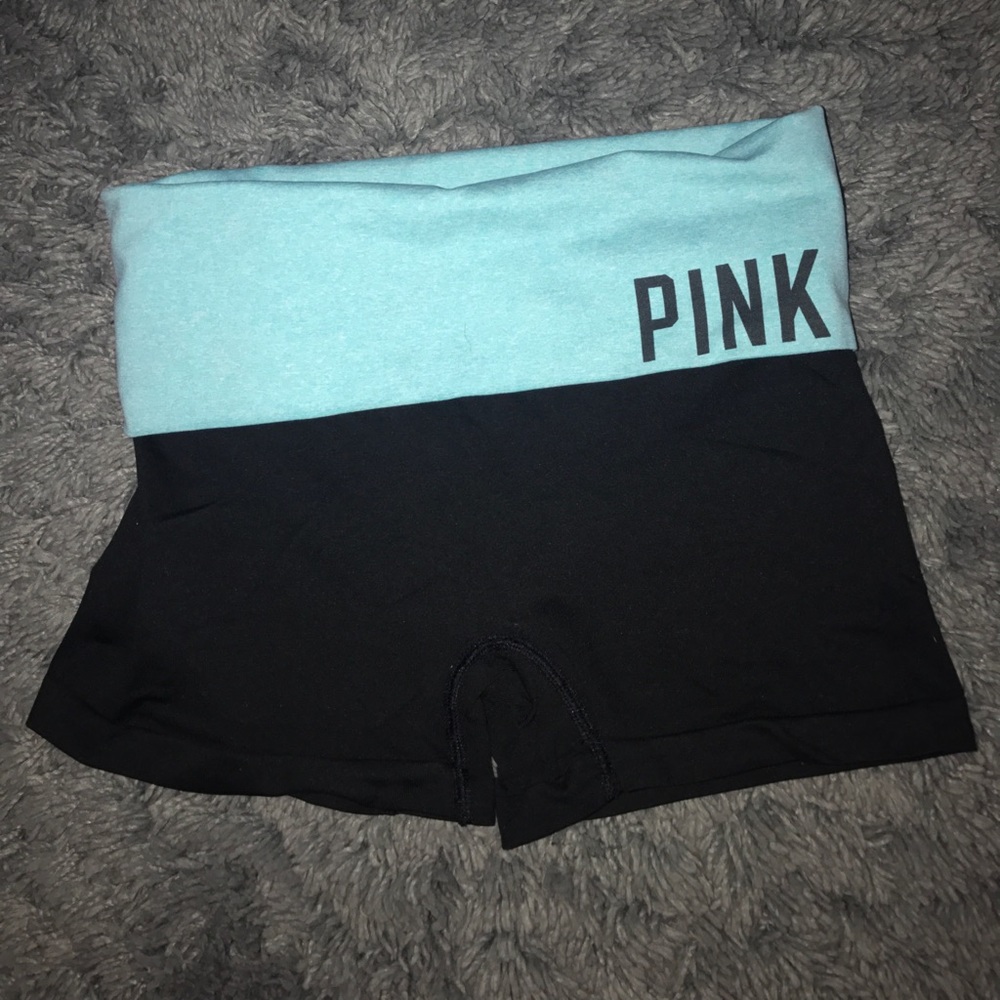 PINK yoga shorts