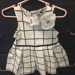 NWT Janie and Jack Windowpane Dress.