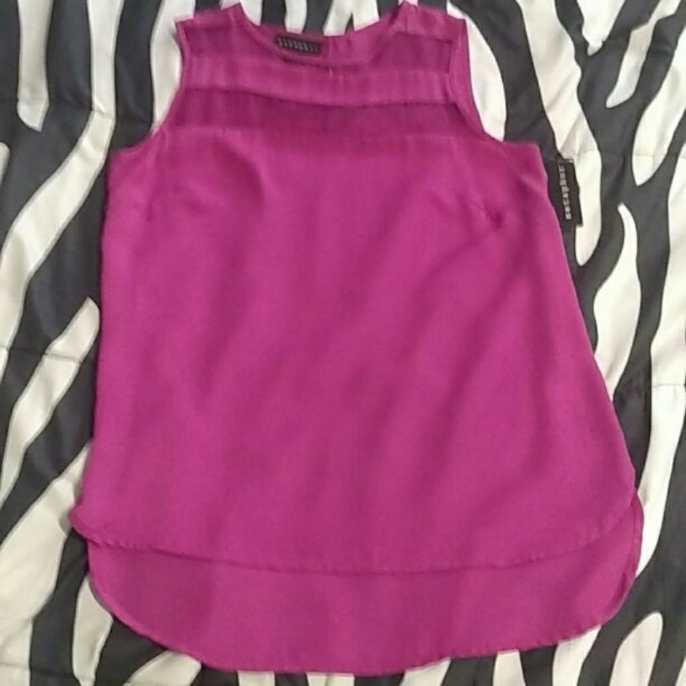 NWT Metaphor mesh high low tank top shirt - Picture 1 of 2