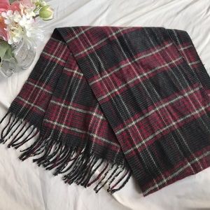 PLAID AUTUMN SCARF