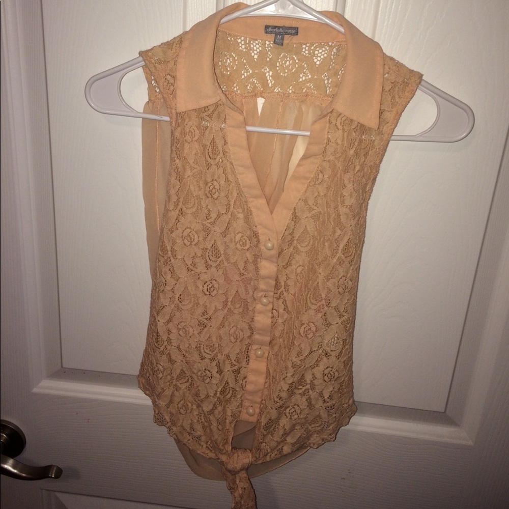 Light Pink/Peach Shirt