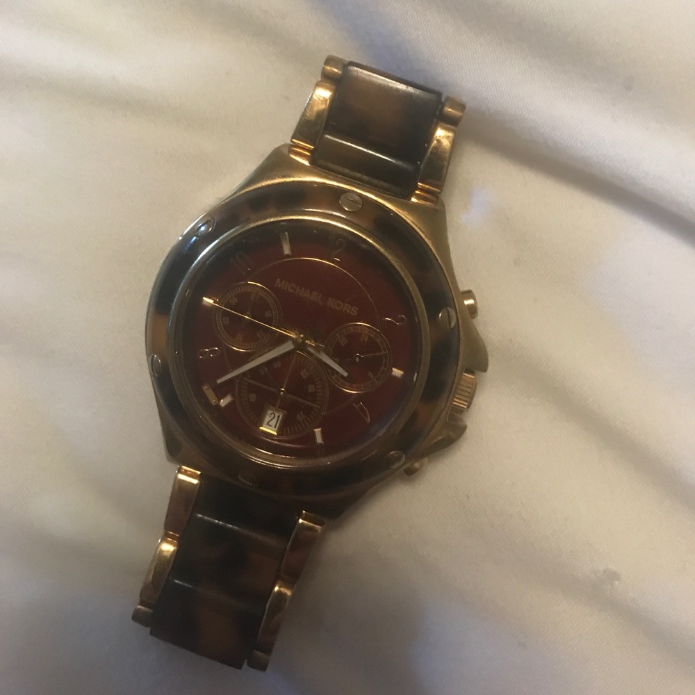Michael Kors Tortoise watch