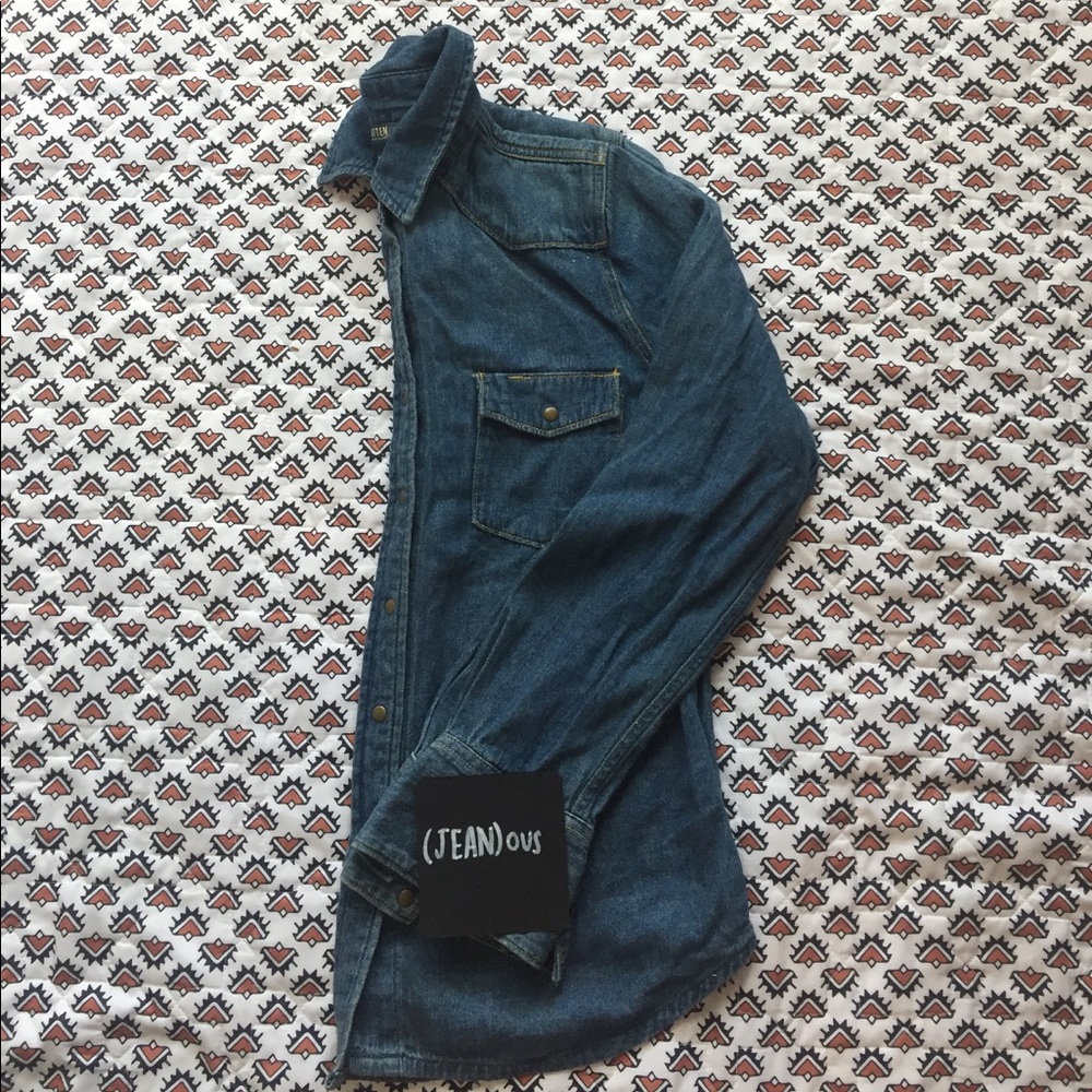 Denim  shirt