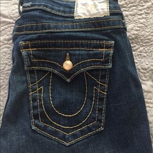 True religion size 31 straight leg