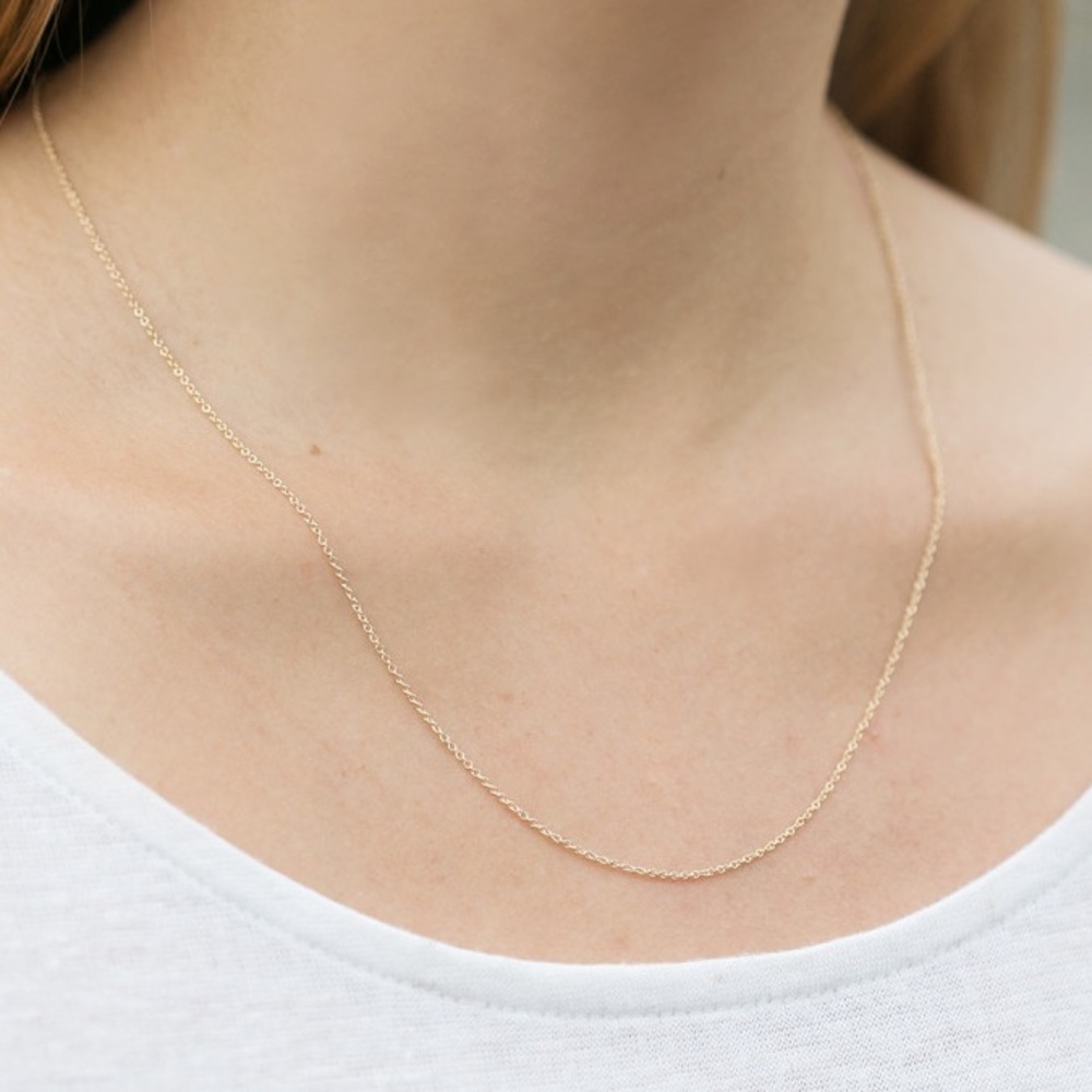 🎉HP🎉 Catbird Solid 14K Yellow Gold "Plain Chain"