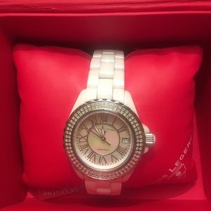 SOLD BNIB "Karamica" Diamond and ceramic watch