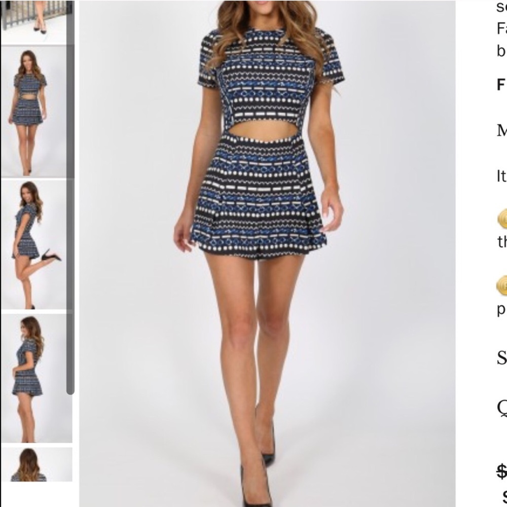 Kittenish Blake Romper seen on Jessie James Decker