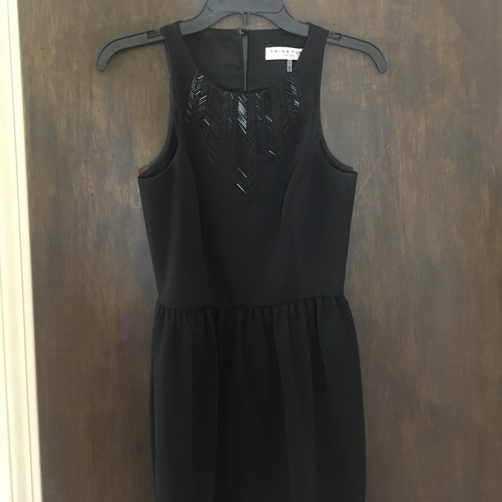 Trina Turk black cocktail dress