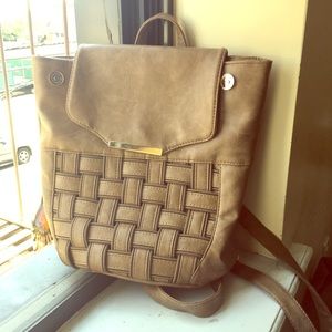 Leather Backpack purse
