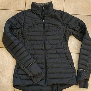 Lululemon Fluff Off Jacket black / herringbone