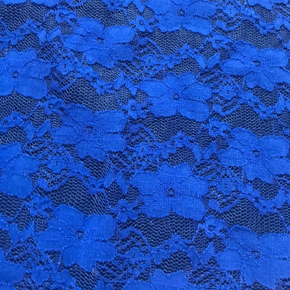 Cute royal blue dress with detailed back! - Picture 3 of 3