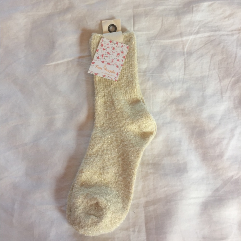 Free People sparkling ankle socks