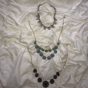 Francesca's & Forever 21 statement necklaces