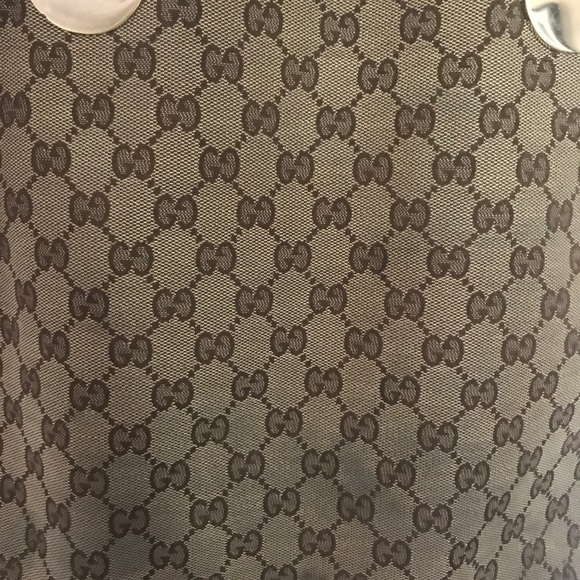 Gucci signature canvas monogram tote bag handbag - Picture 2 of 8