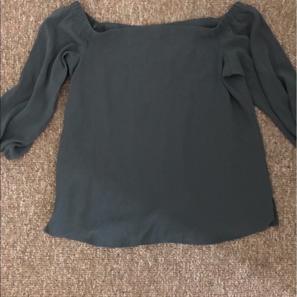 Ann Taylor off shoulder shirt