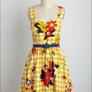 modcloth biking through brussels dress