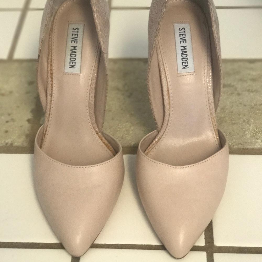 STEVE MADDEN PINK BLUSH HEELS 👠