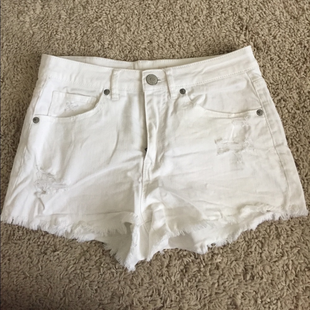 White shorts