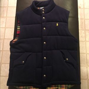 Navy Polo by Ralph Lauren Vest