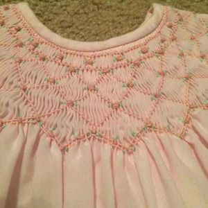 Smocked toddler girl dress 2T