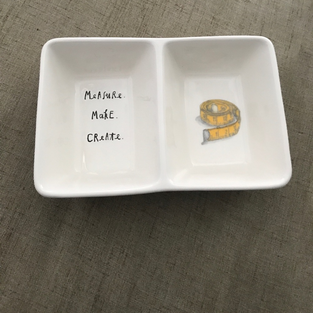 Rae Dunn by Magenta MEASURE MAKE CREATE trays