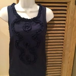 J.Crew Ruffle Tank