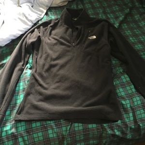 Men's north face half zip