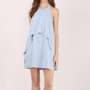 Tobi Light Blue Halter Dress