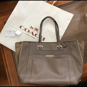 AUTHENTIC Preloved Coach Taylor Leather Tote Bag