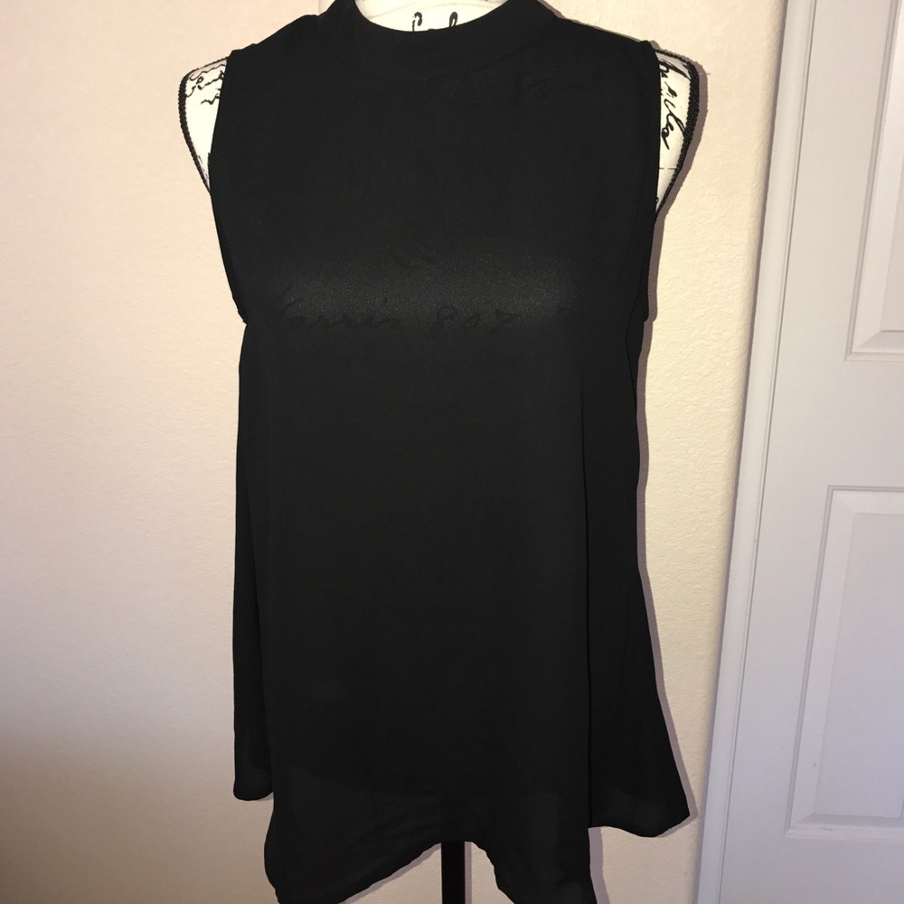 Sheer Sleeveless Top