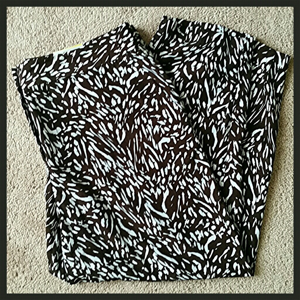 Liz Claiborne Silky Wide Leg Capris