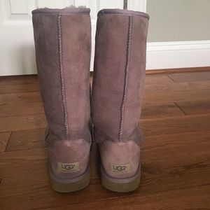 Uggs classic talls in purple