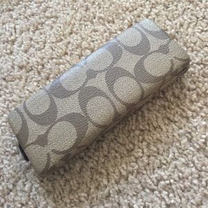 Coach eyeglass case