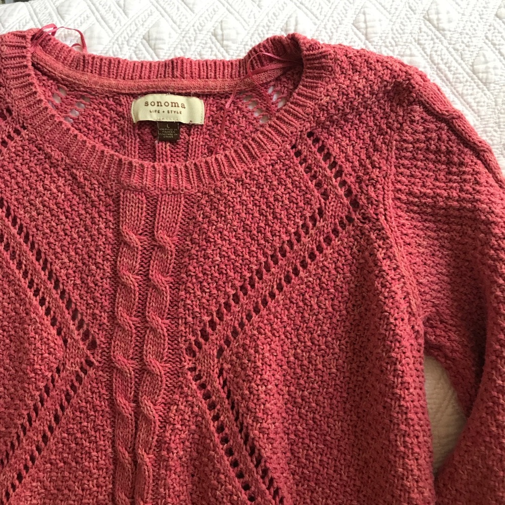 Pink Sweater