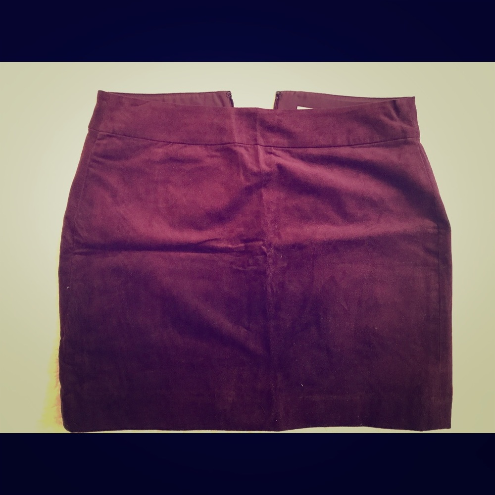 Banana republic corduroy skirt