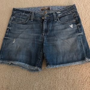 Paige premium denim jimmy jimmy shorts 25