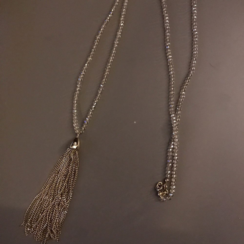 Loft Long Tassel Necklace