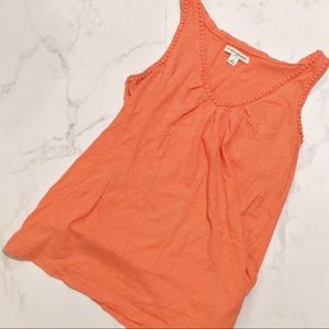 banana republic ⋆ orange tank top ⋆ medium