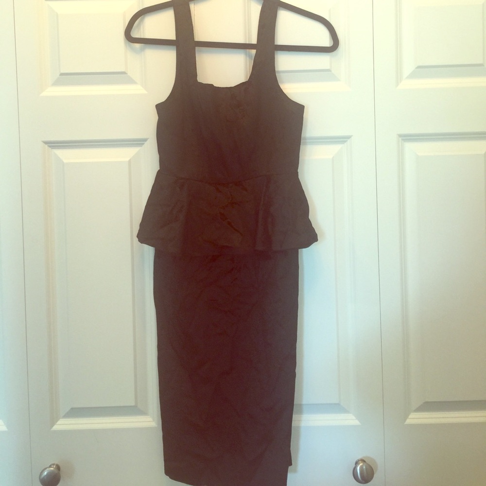 Alice & Olivia black tank dress size 2