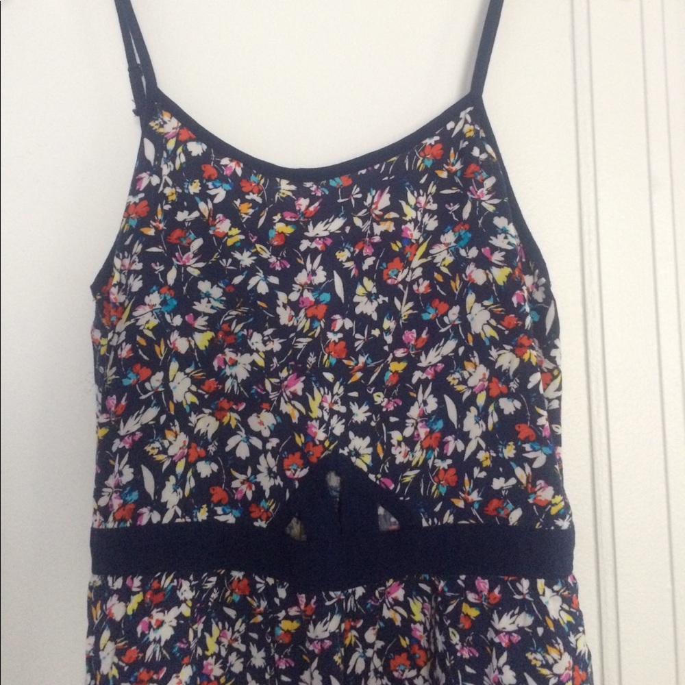 Flower Printed Romper