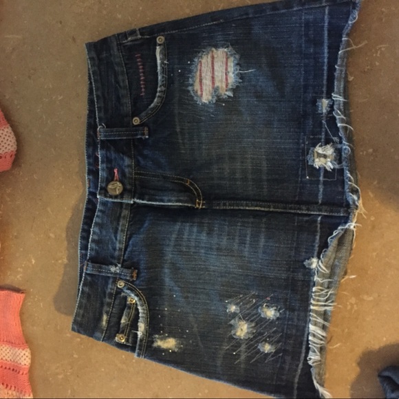 Jean skirt size 4 great condition - Picture 1 of 5
