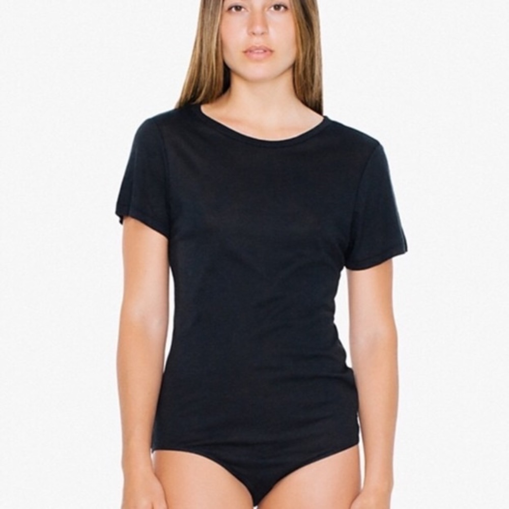 American Apparel t-shirt body suit